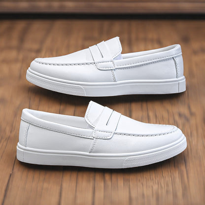 Men's Casual Slip-On Sports Shoes Breathable Low-Top Loafers