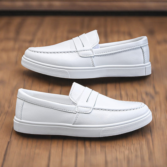 Men's Casual Slip-On Sports Shoes Breathable Low-Top Loafers