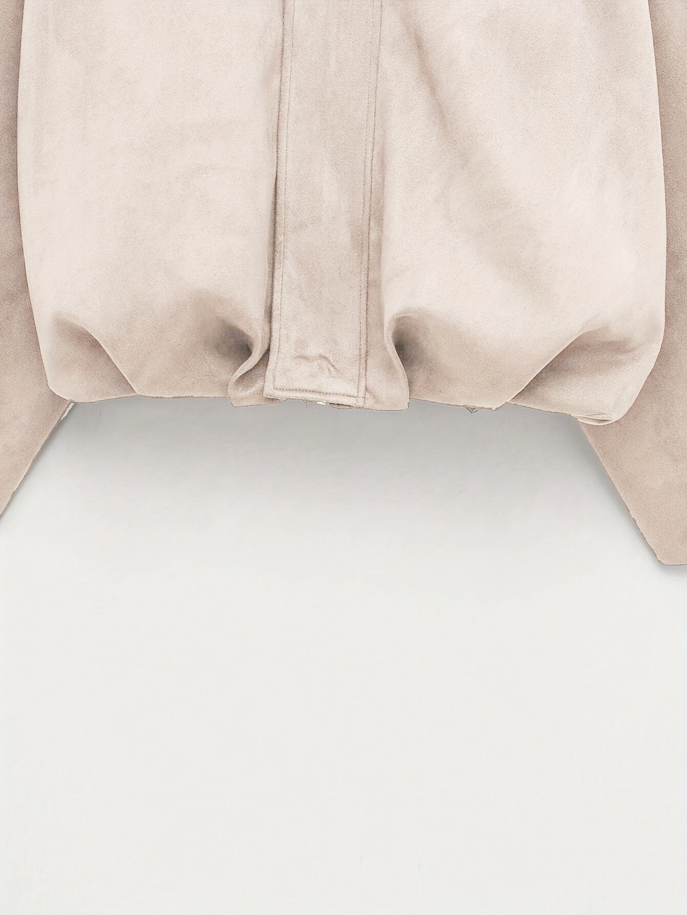 Women'S Vintage Bomber Jacket - Loose Fit Long Sleeve Zip-Up with Drop Shoulder Design, Brown Casual Outerwear for Fall/Winter, Non-Stretch Fabric, Perfect for Casual Attire, Autumn Winter Jacket | Vintage Bomber Style | Zipp