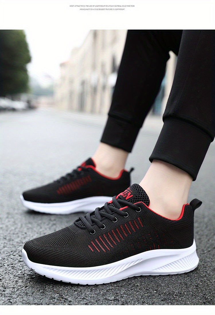 Men's Summer Lightweight Odor-Resistant Breathable Sneakers - Minimalist Lace-Up Training Shoes Suitable for Running, Gym & Casual Wear - Neutral Cushioning, Upper & Sole, Spring/Fall Transition Athletic Footwear - ayq