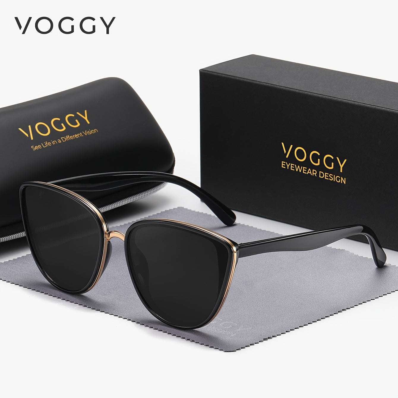 Lightweight Butterfly Sunglasses for Men & Women with UV400 Protection