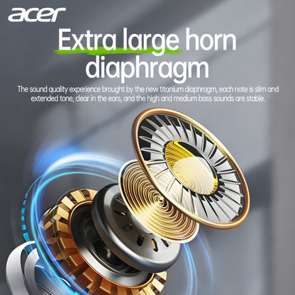 30h Wireless Earbuds Acer OHR503 Mini Sport Wireless Earbuds | Wireless Stereo, Long 30h Standby, Noise-Canceling, Comfortable Wear | Universal Fit, Latest Model, Touch Control