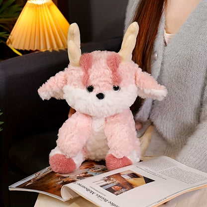 Cute Plush Dragon Doll - Soft Huggable Toy Suitable for & Collectors, Birthday Gift, Bedtime Companion, Chinese New Year Luck