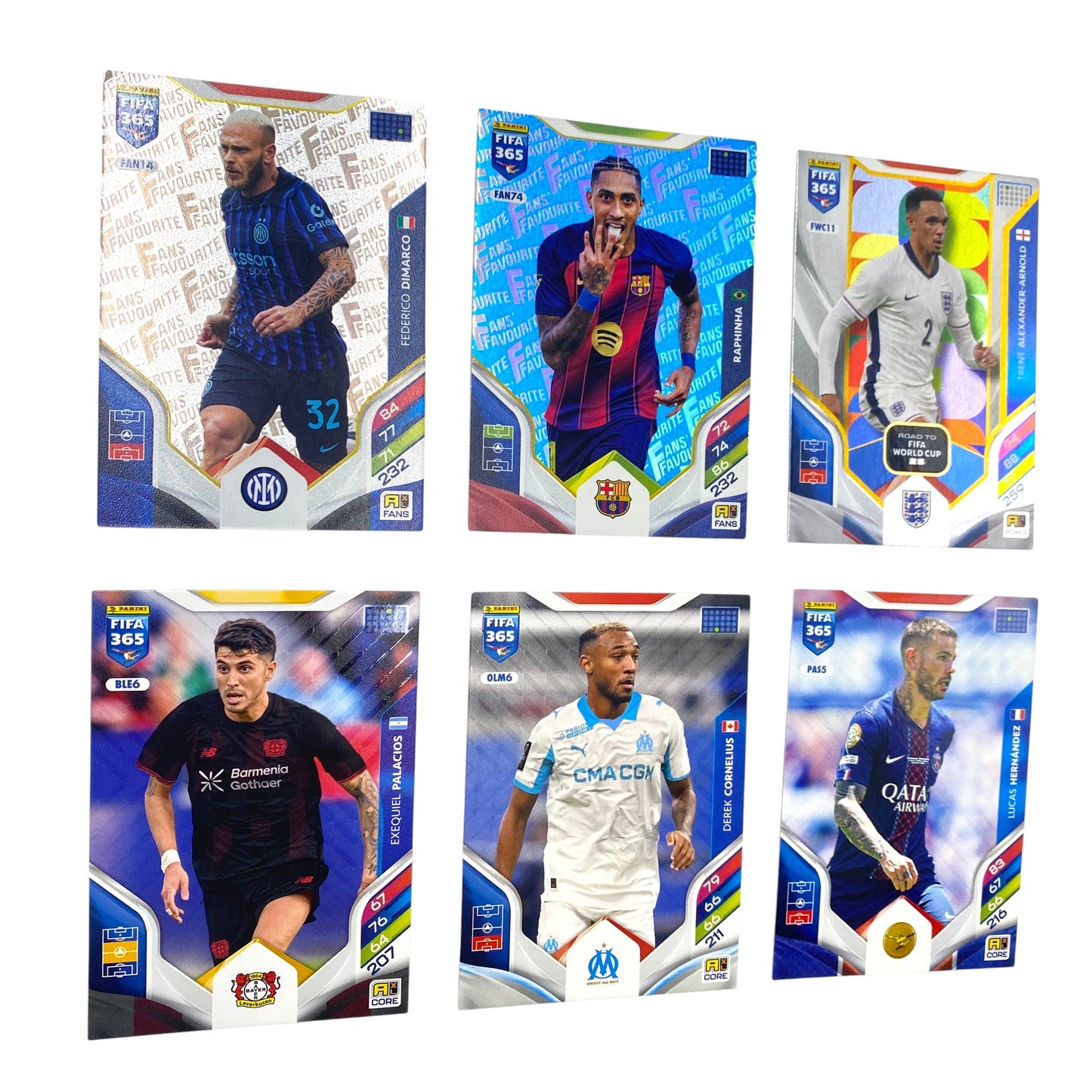 Panini 2026 FIFA 365 Classic Collectible Cards with Star Stickers
