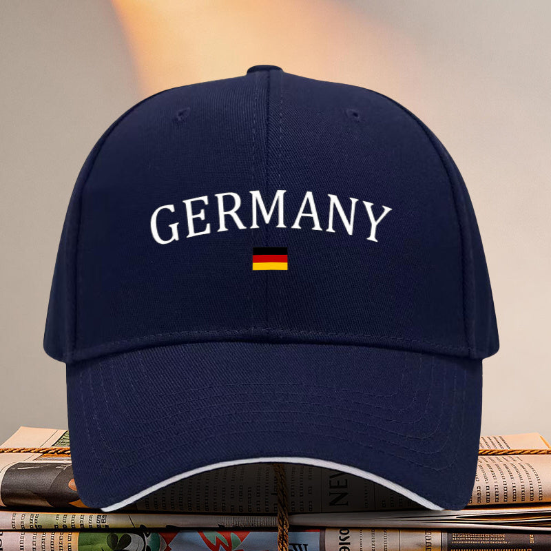 Adjustable German Flag Baseball Cap Lightweight Casual Hat