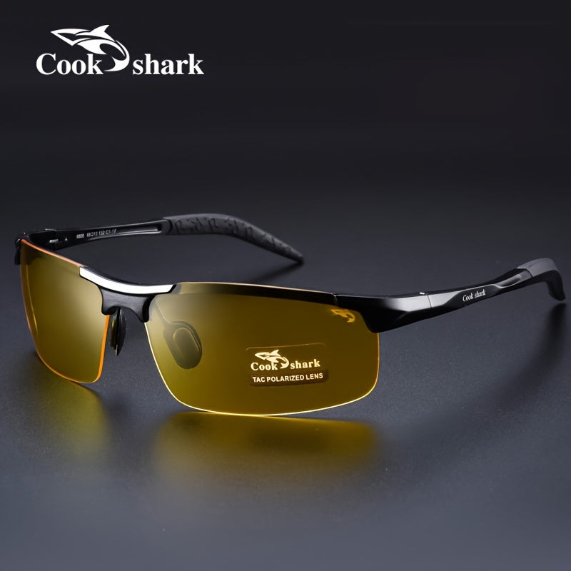 Men's Polarized Driving Glasses Magnesium Alloy Frame UV Resistant