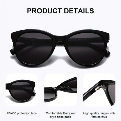 Cat Eye Sunglasses for Women, Ultra-Light Polycarbonate Frame