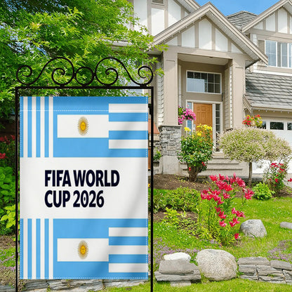 2026 World Cup FIFA Garden Flag with Argentina Design