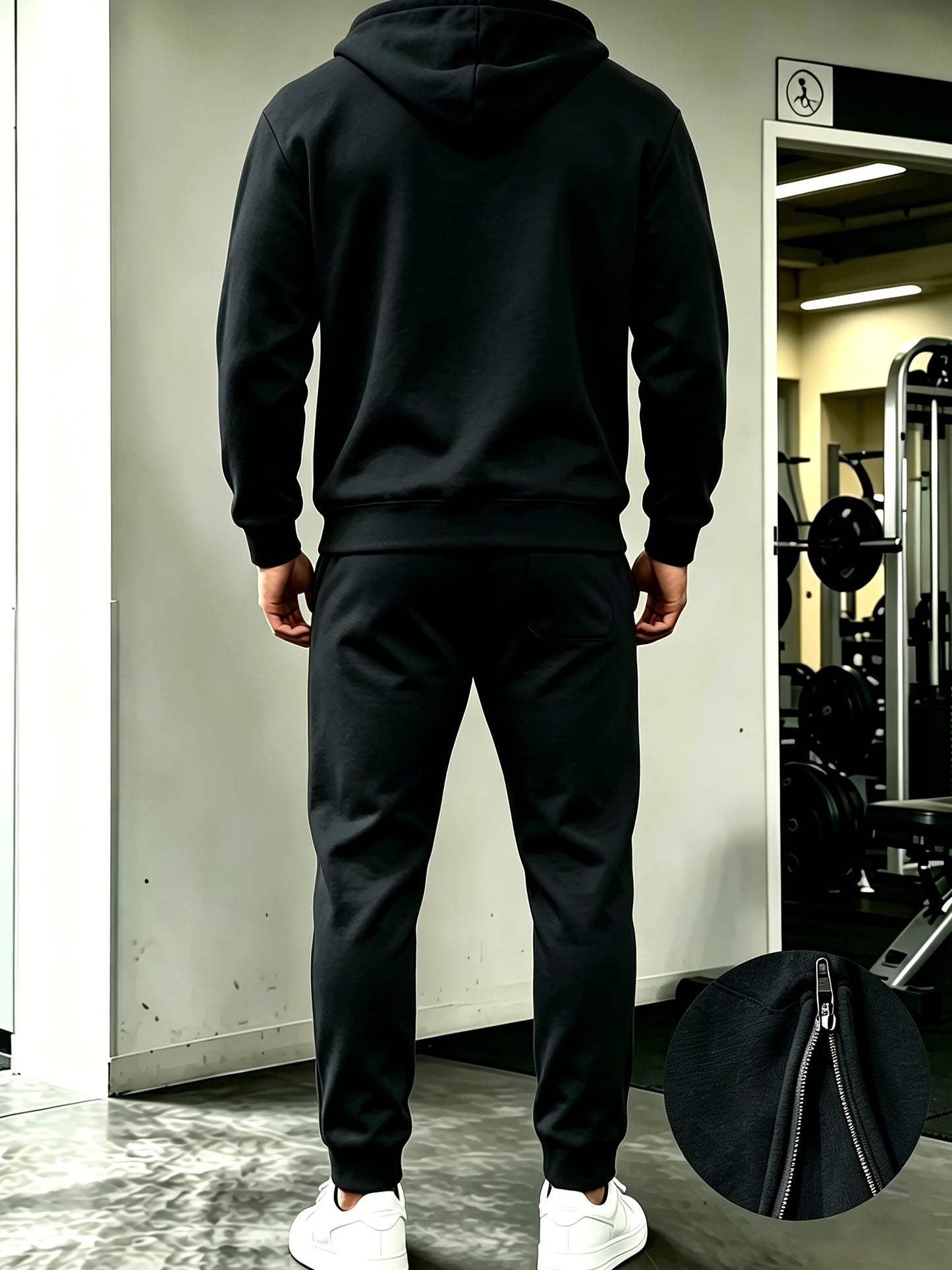 Men's Fall/Winter Warm Loose-Fit Hoodie and Pants Set