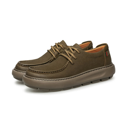 ZRO Men's Casual Leather Loafers Lightweight Comfort Shoes