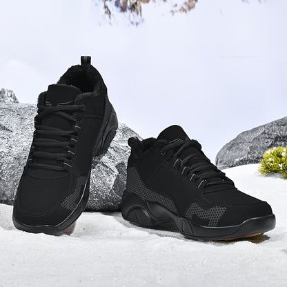 Men's & Women's Heavy-Duty All-Season Ankle-High Winter Boots Sneakers - Thick Warm Traction Rubber Sole, Casual Outdoor Shoes for Snow, & Daily Wear, Shoes For Men, Trainers, Trainers For Men, Sneakers Shoes For Men, Winter