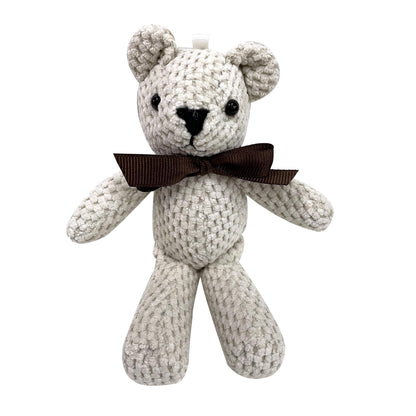 15cm/5.9inch 15cm Bear Stuffed Plush Toys Baby Cute Dress Key Pendant Pendant Dolls Gifts Birthday Wedding Party Decor 1pc