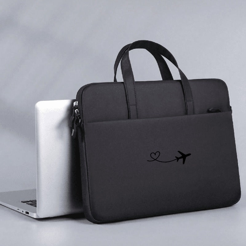 Minimalist Casual Laptop Bag for 15.6-inch Laptops with Shoulder Strap