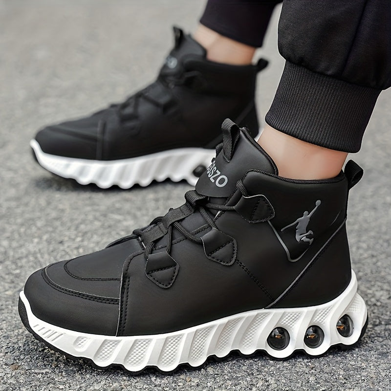 [sneakers] Men'S Mid-Top Basketball Shoes for Outdoor Fashion Trends