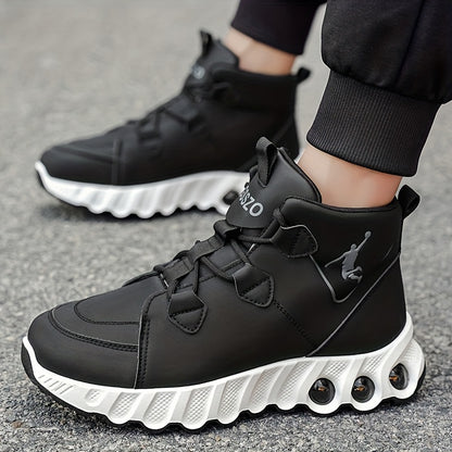 [sneakers] Men'S Mid-Top Basketball Shoes for Outdoor Fashion Trends