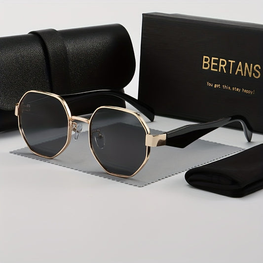 BERTANS Unisex Casual UV400 Full Rim Sunglasses Set