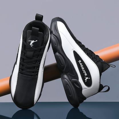 Men's Lightweight High-Top Sneakers for Casual & Sports Wear