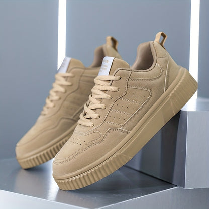 Men's Wide Size Heavy-Duty Sneakers - Upper & MD Sole, Low-Top Lace-Up Round Toe - -Terrain Casual/Outdoor/ Shoes - - for, Daily Wear (Wide Width Available) - Breathable Fabric - ayq