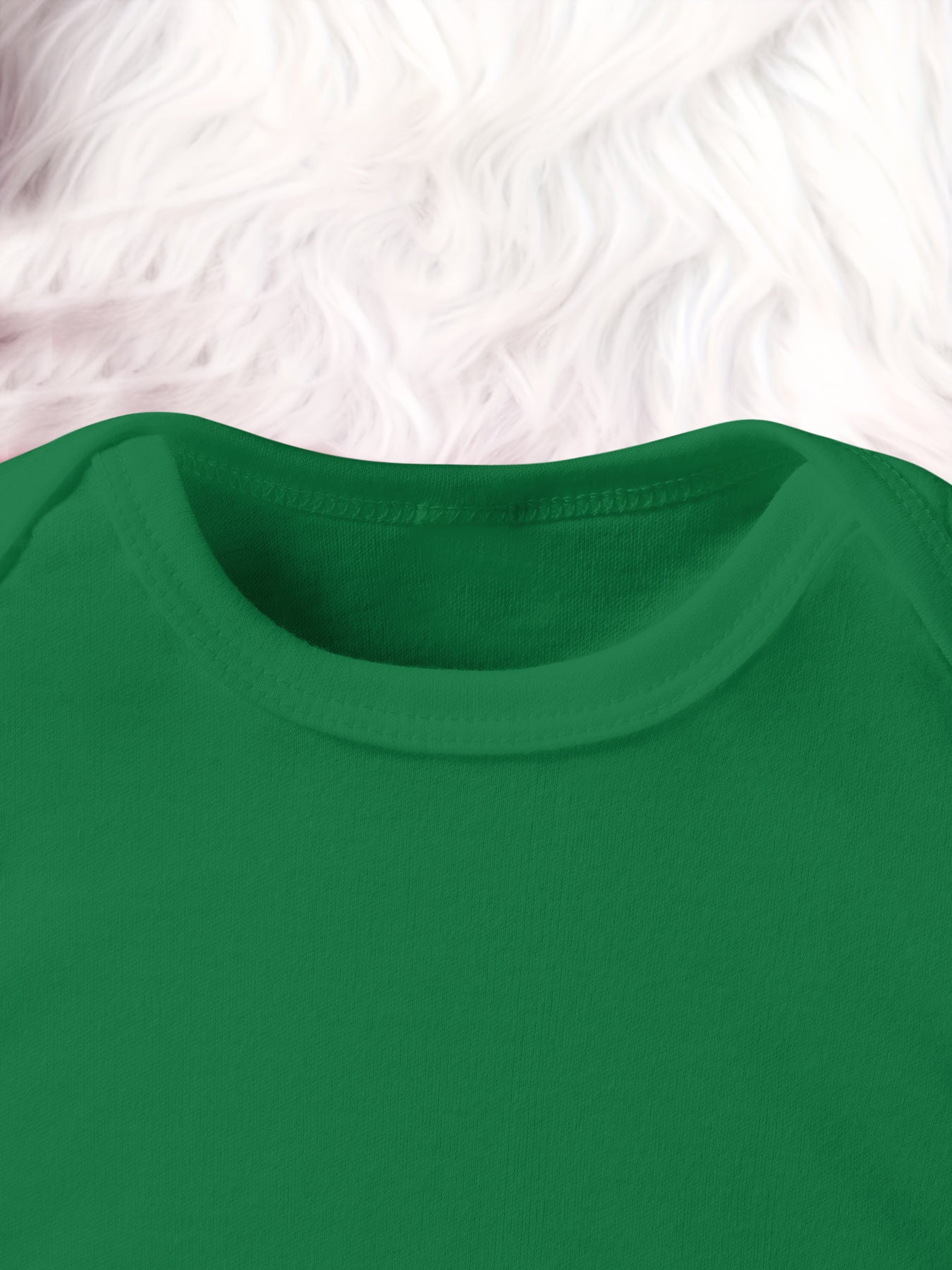 2026 New Year Boys & Girls' Cute Long Sleeve Bodysuit with "Hello 51.46meter Letter Print, Soft Stretch Fabric, Round Neck, Regular Fit, Perfect for Fall/Winter, for Outdoor, Winter Babywear, Playful Babywear, Comfortable Bab