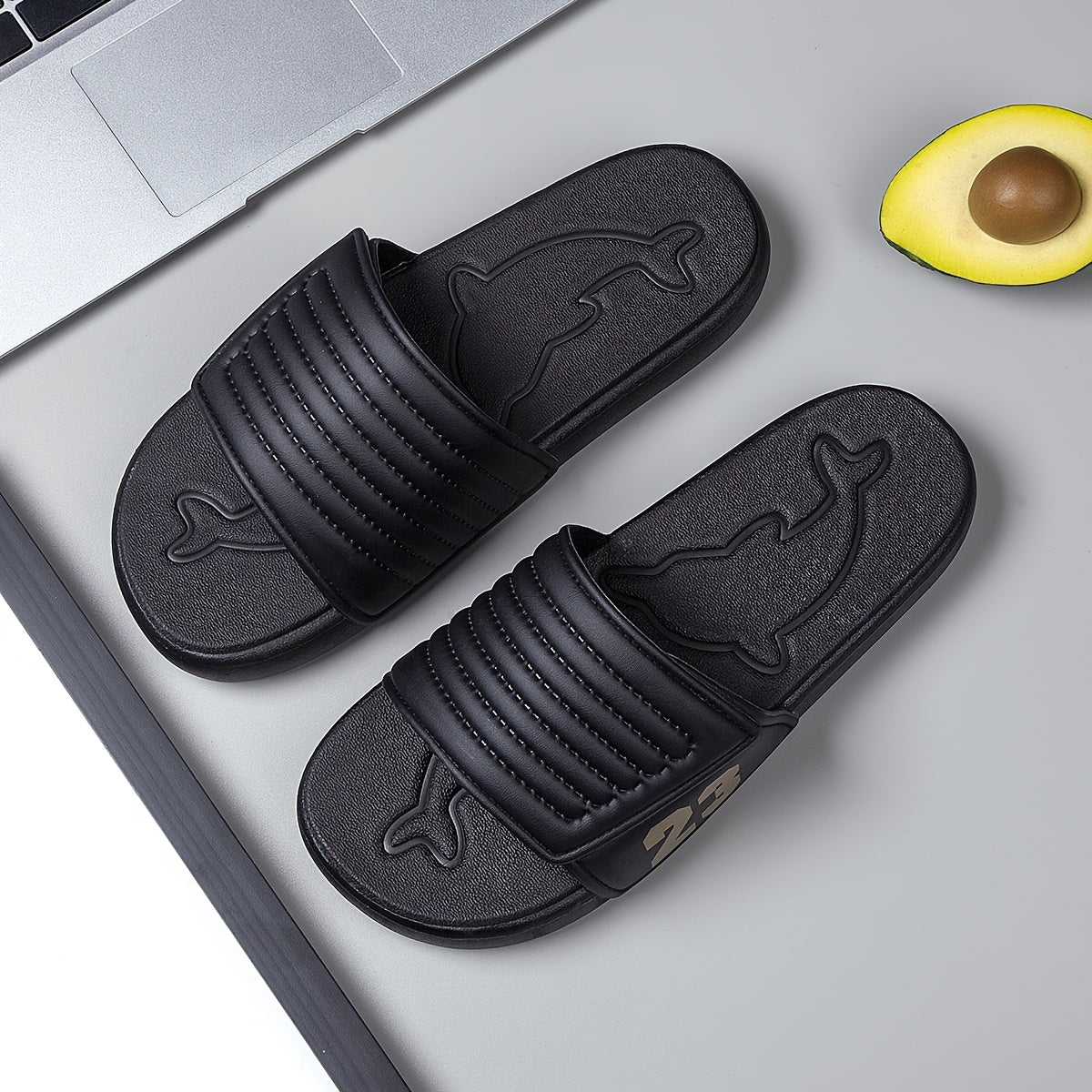 Men's Casual Summer Sports Slippers Soft EVA Sole Slides