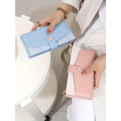 Women's Wallet 2024 New Niche Design High-End Large Capacity Long Card Holder Dual Function