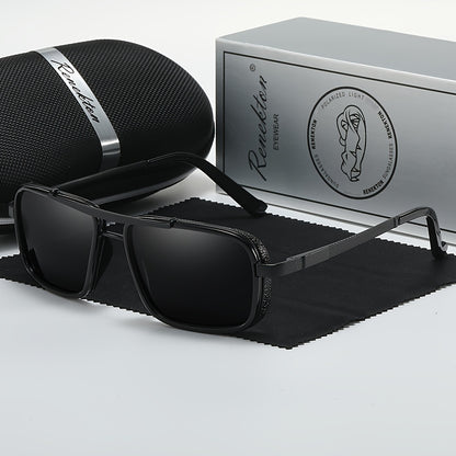 Men's Polarized Stainless Steel Sunglasses with TAC Lenses