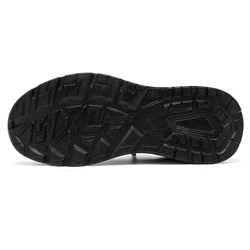 Men's Casual Business Shoes - Low-Top Round Toe, PU Upper, PVC Sole, EVA Insole, Slip-On Design for All Seasons, Solid Color, Comfortable  Stylish for Casual Attire