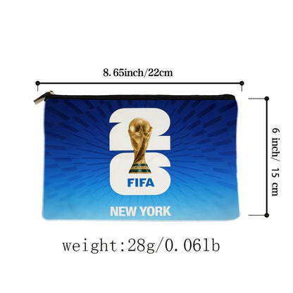 Men's Polyester Coin Purse & Card Holder with Sporty Design