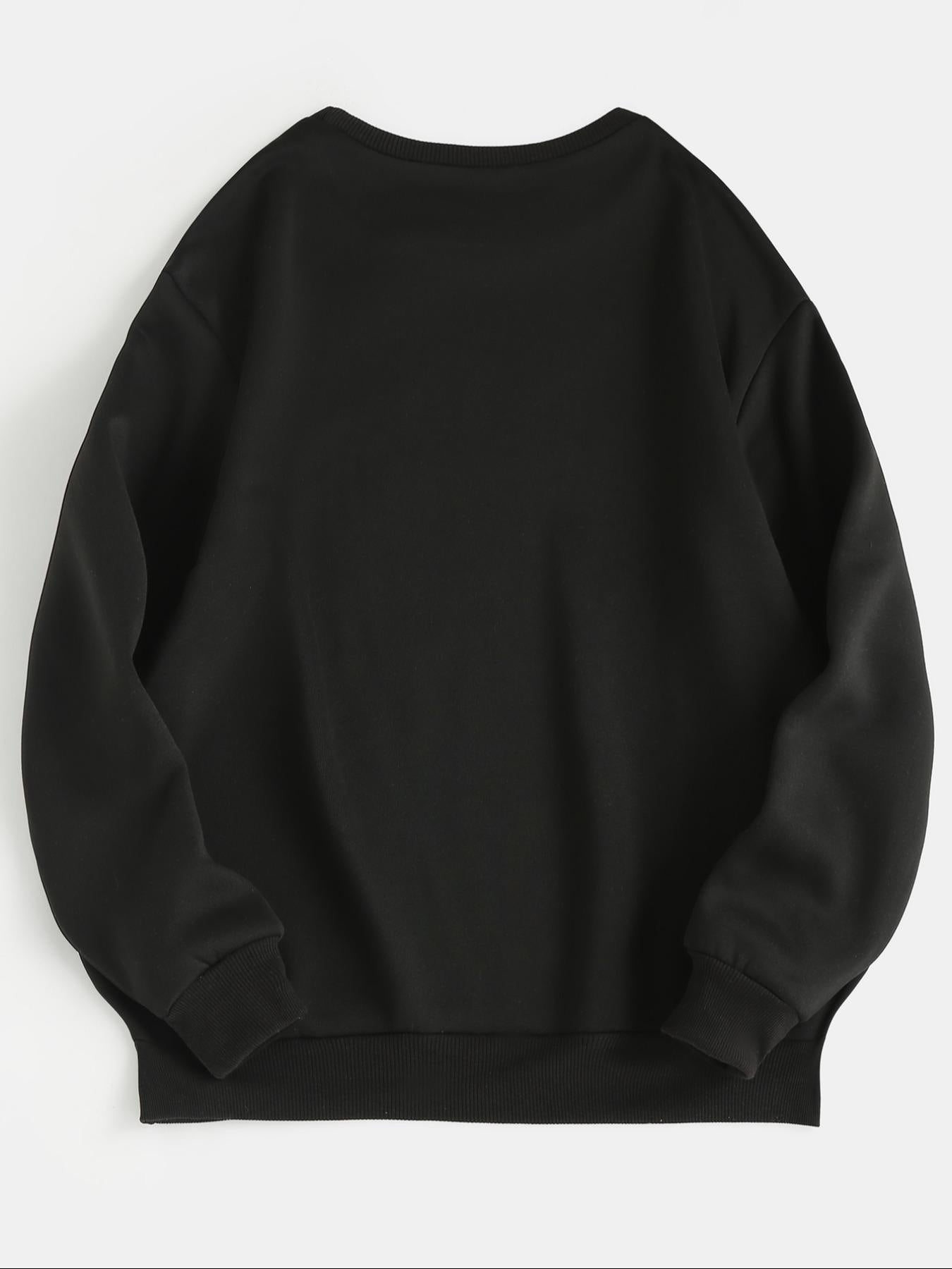 Women's Red Christmas Tree & Lettering Sweater - Cozy Winter Pullover with Round Neck Long Sleeve, Thickened Sweating-Reducing Blouse for Xmas Party Outfits, Family Gatherings (Machine Washable, Autumn/Winter Clothing)