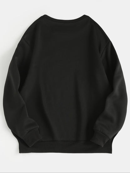 Women's Red Christmas Tree & Lettering Sweater - Cozy Winter Pullover with Round Neck Long Sleeve, Thickened Sweating-Reducing Blouse for Xmas Party Outfits, Family Gatherings (Machine Washable, Autumn/Winter Clothing)