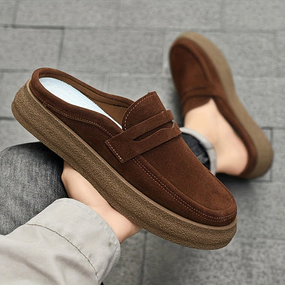 Men's Spring Outdoor Slip-On Thick-Soled Casual Slippers