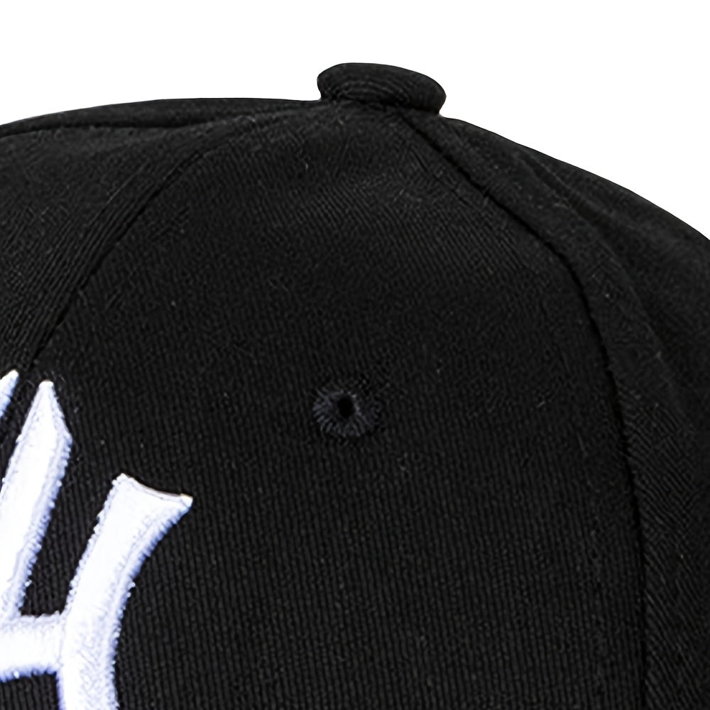 Unisex Embroidered Baseball Caps for Couples - Lightweight Casual Hats
