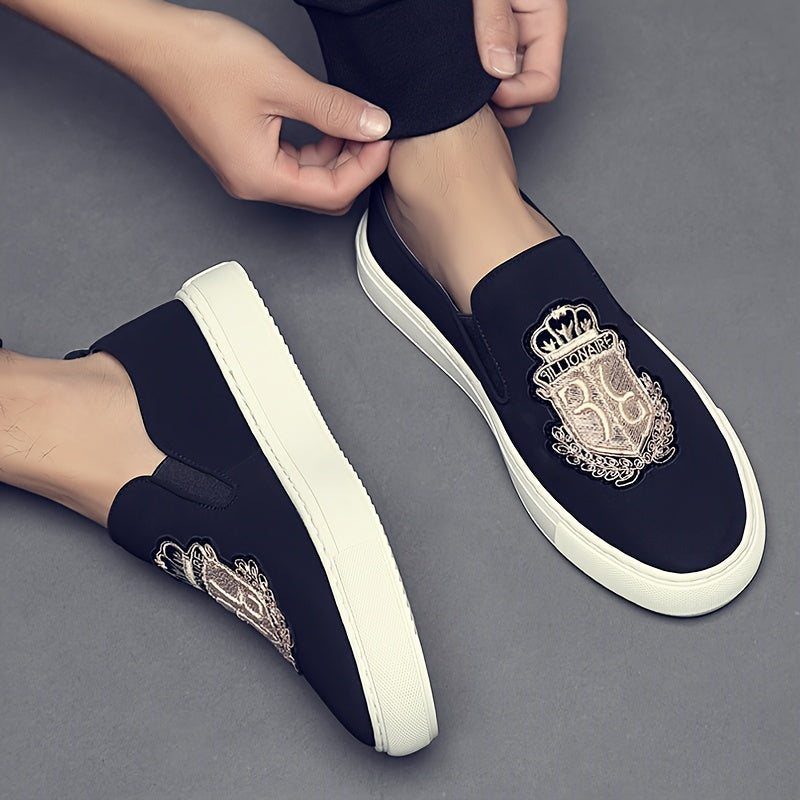 Men's Lightweight Non-Slip Slip-On Loafers for Casual & Business