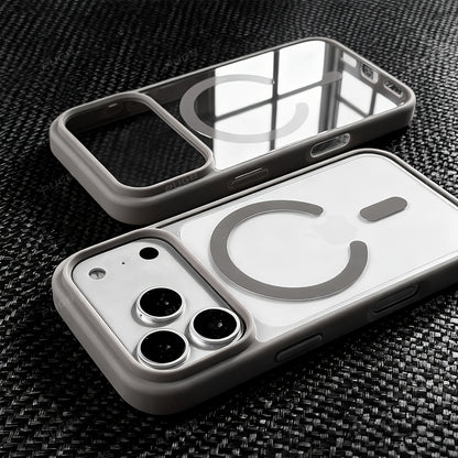 Clear Magnetic Wireless Charging Phone Case for iPhone 18 Pro Max