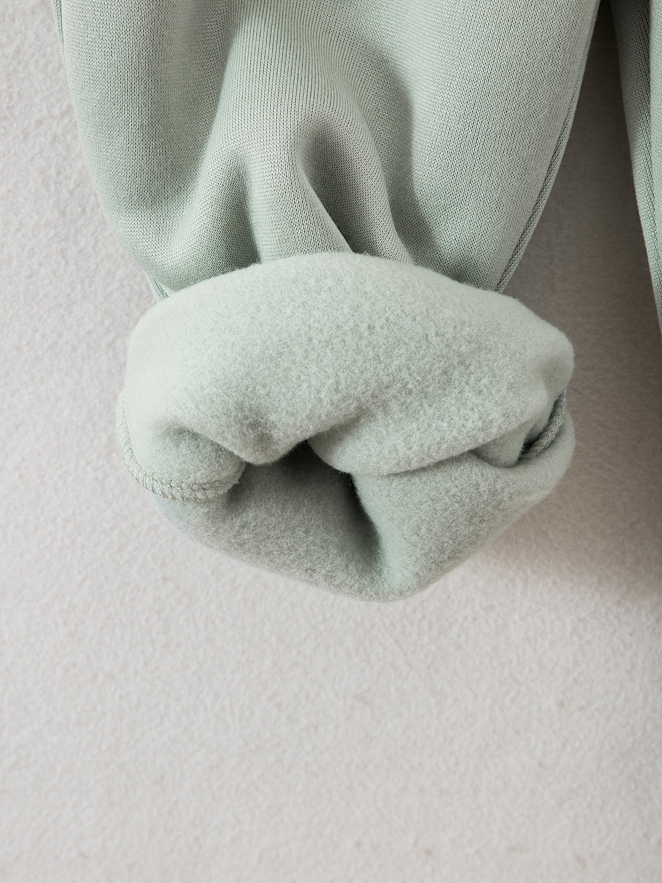 Boys' Cozy Fleece-Lined Hoodie & Sweatpants Set - Olive Green Casual Winter Outfit with Pockets, Thick Warmth for Fall & Winter, Regular Fit, Casual Attire, for Outdoor