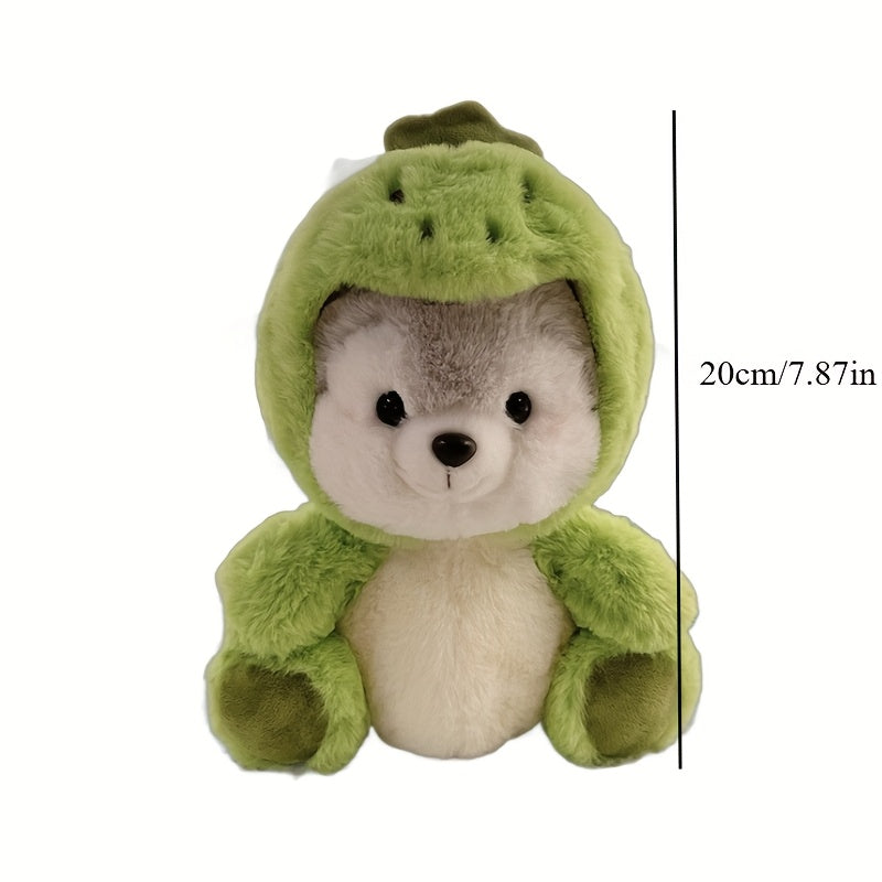 20cm/7.87in Cute Husky Doll Plush Toy, Hanging Ornament Decoration Gift
