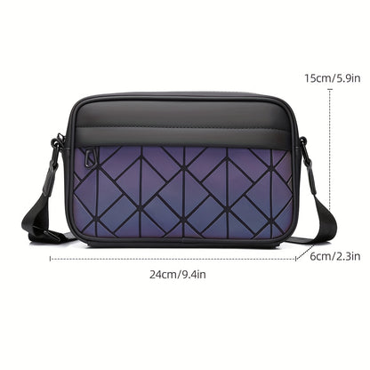 Men's Crossbody Bag with Adjustable Strap - Sleek Minimalist Purse, Spacious Interior for Everyday Commute, Formal  Casual Outings - Durable Crossbody Backpack for Men