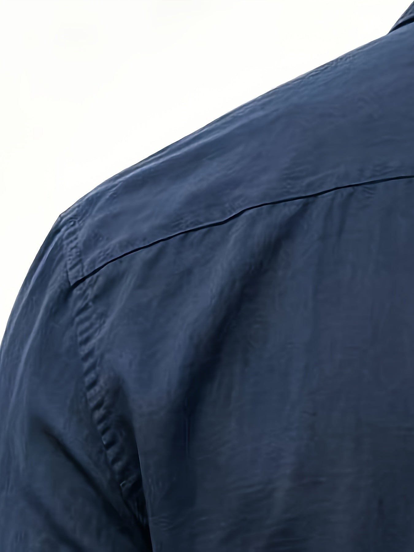 Men's Linen Blend Long Sleeve Casual Shirt for Spring Summer