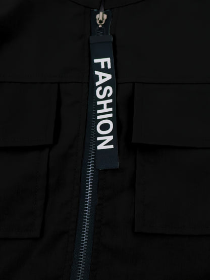 Directional HZ2386 Women's Fashion Casual Cargo Zip-Up Two-Piece Set