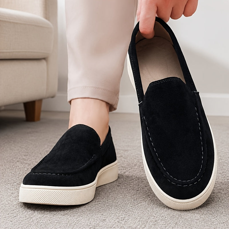 Men's Casual Slip-On Loafers with EVA Sole