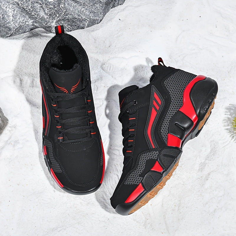 Men's & Women's Heavy-Duty All-Season Ankle-High Winter Boots Sneakers - Thick Warm Traction Rubber Sole, Casual Outdoor Shoes for Snow, & Daily Wear, Shoes For Men, Trainers, Trainers For Men, Sneakers Shoes For Men, Winter