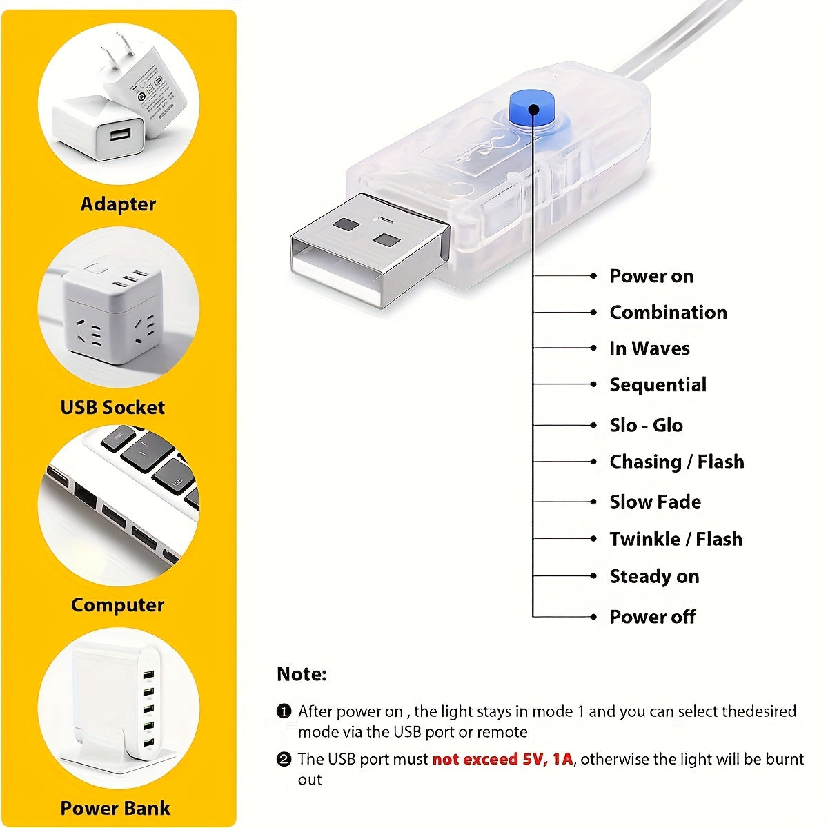 USB-Powered LED Fairy Lights with Remote Control - Copper Silvery Wire Garland for Weddings, Parties, Holidays, Birthdays, Halloween & Christmas Decor