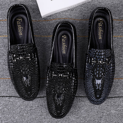 Men's Casual Slip-On Loafers Soft PU Driving Shoes