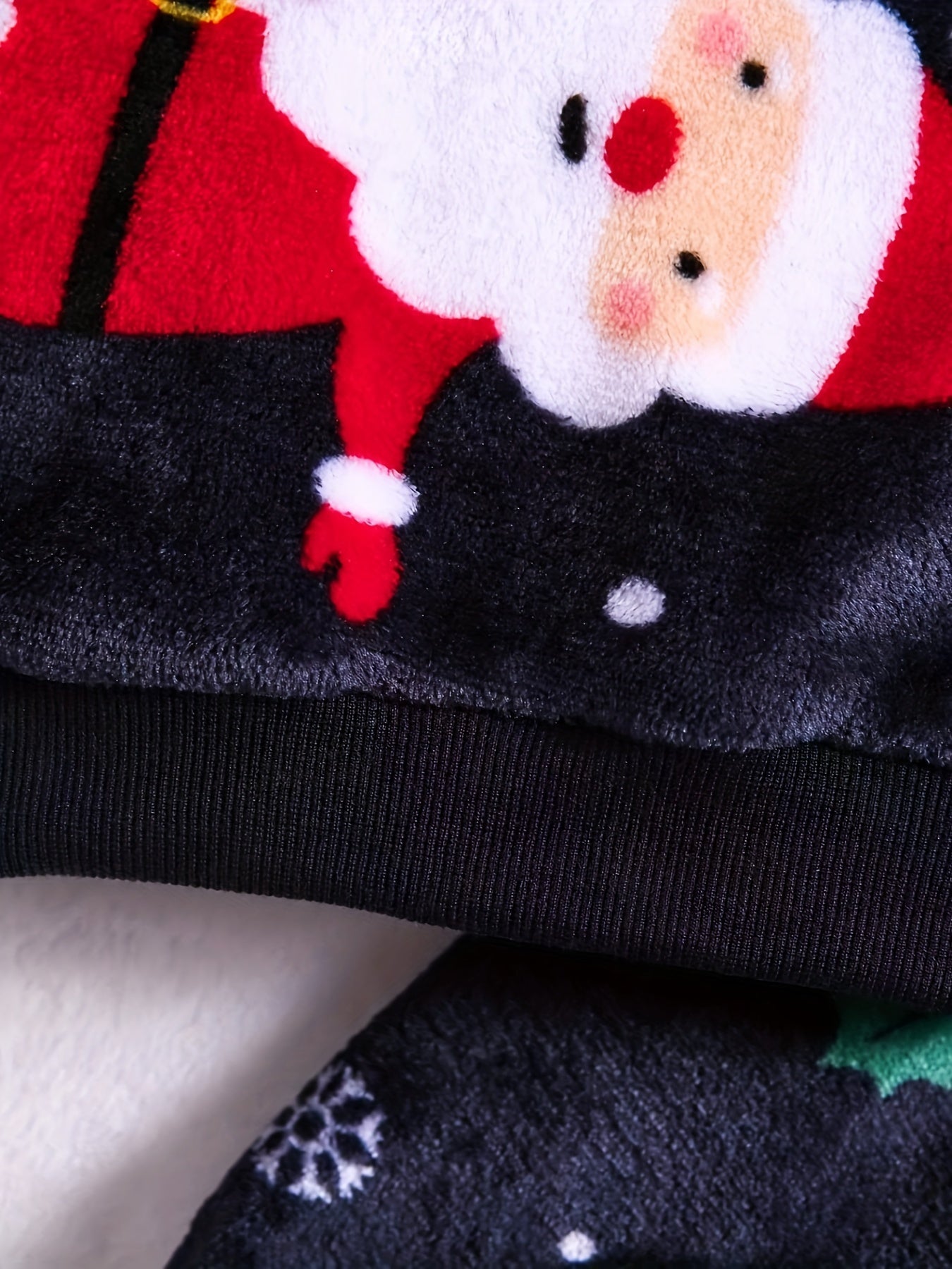 Boys' Christmas Fashion Autumn and Winter Flannel Suit Youngsters's Warm New Two-piece Set, Perfect for Thanksgiving