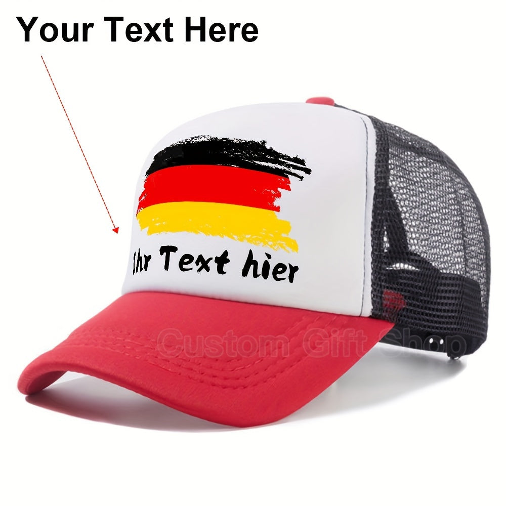 Lightweight Unisex German Element Polyester Baseball Cap
