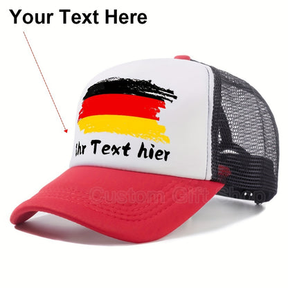 Lightweight Unisex German Element Polyester Baseball Cap