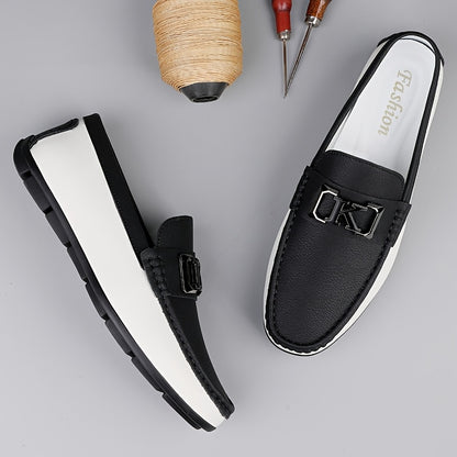 Men's Soft Slip-On Casual Shoes - Breathable Non-Slip Sole
