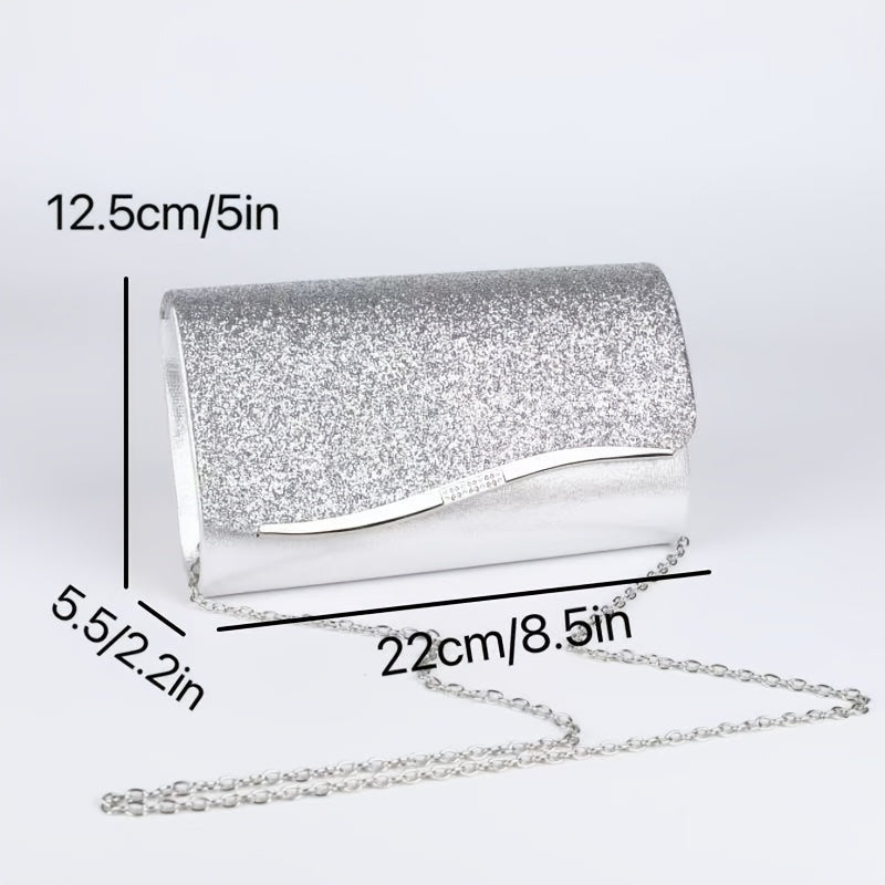 Elegant Ladies' Clutch, Sparkling Sequin Evening Purse, Bridal Party Handbag, Perfect for Balls, Parties, and Weddings - a Chic Party Accessory