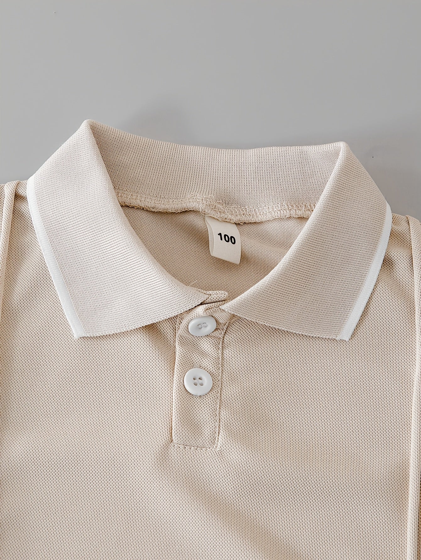 Boys' Summer Polo Shirt & Shorts Set, Casual Lightweight 2-Piece