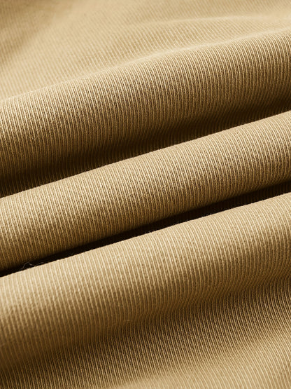 Men's High-End Fashion Casual Versatile Fleece-Lined Thickened Windproof Warm Hooded Winter Jacket